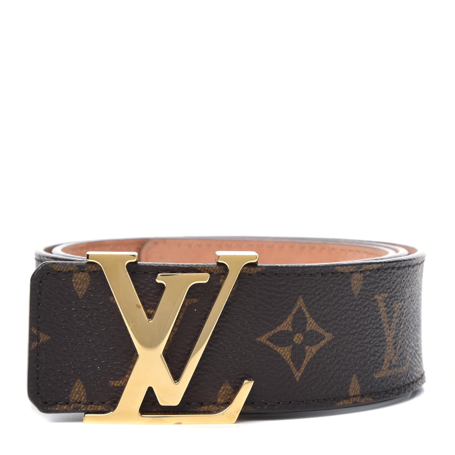Louis Vuitton Monogram 40mm LV Initiales Belt 80 32 1 of 12