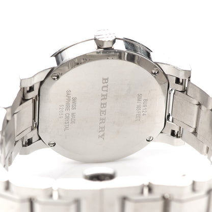 Burberry Stainless Steel 34mm The City Quartz Watch Pink BU9124 4 of 5
