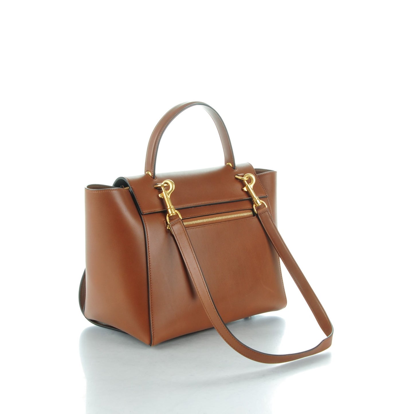 Natural Calfskin Mini Belt Bag Tan