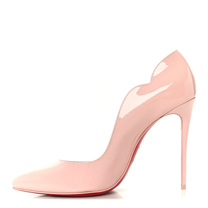 Christian Louboutin Patent Hot Chick 100 Pumps 39 Rosy 1 of 9