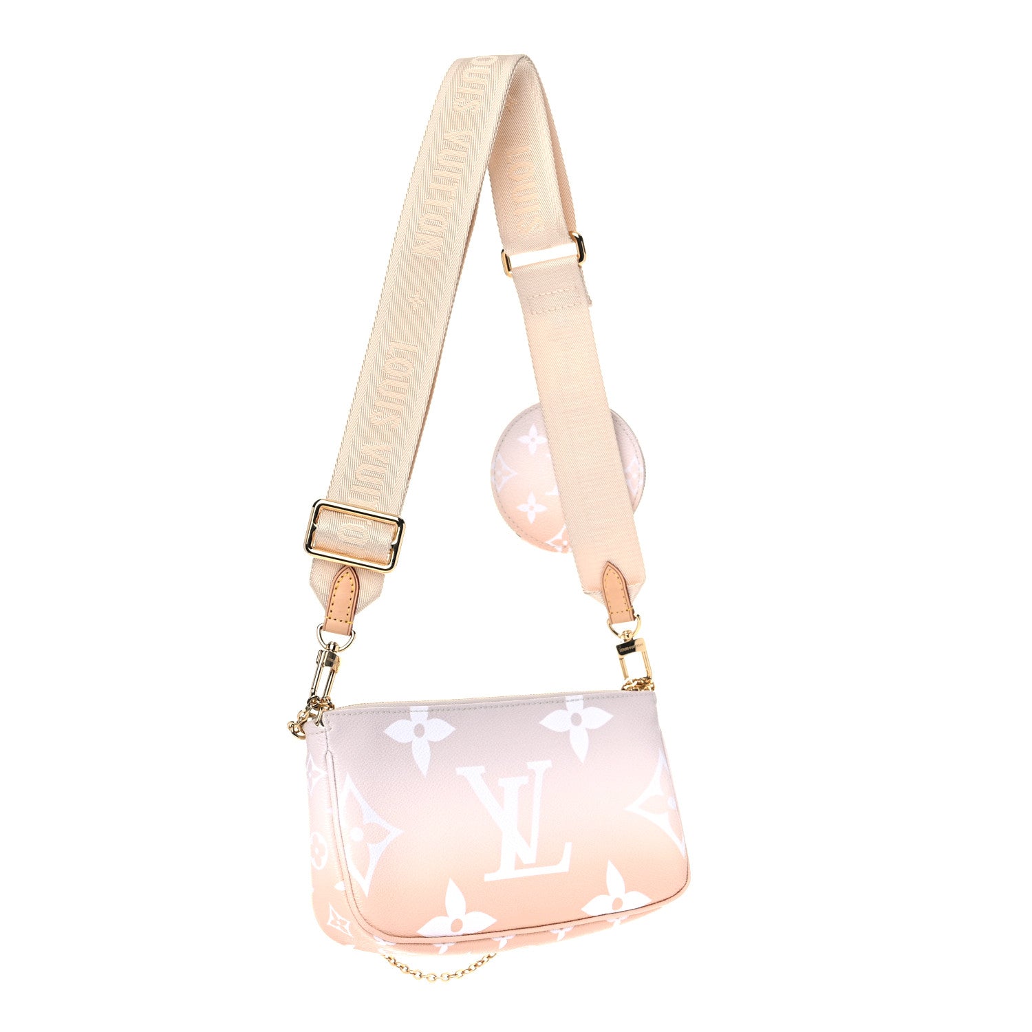 Louis Vuitton Monogram Giant By The Pool Multi Pochette Accessories Brume 3 of 14