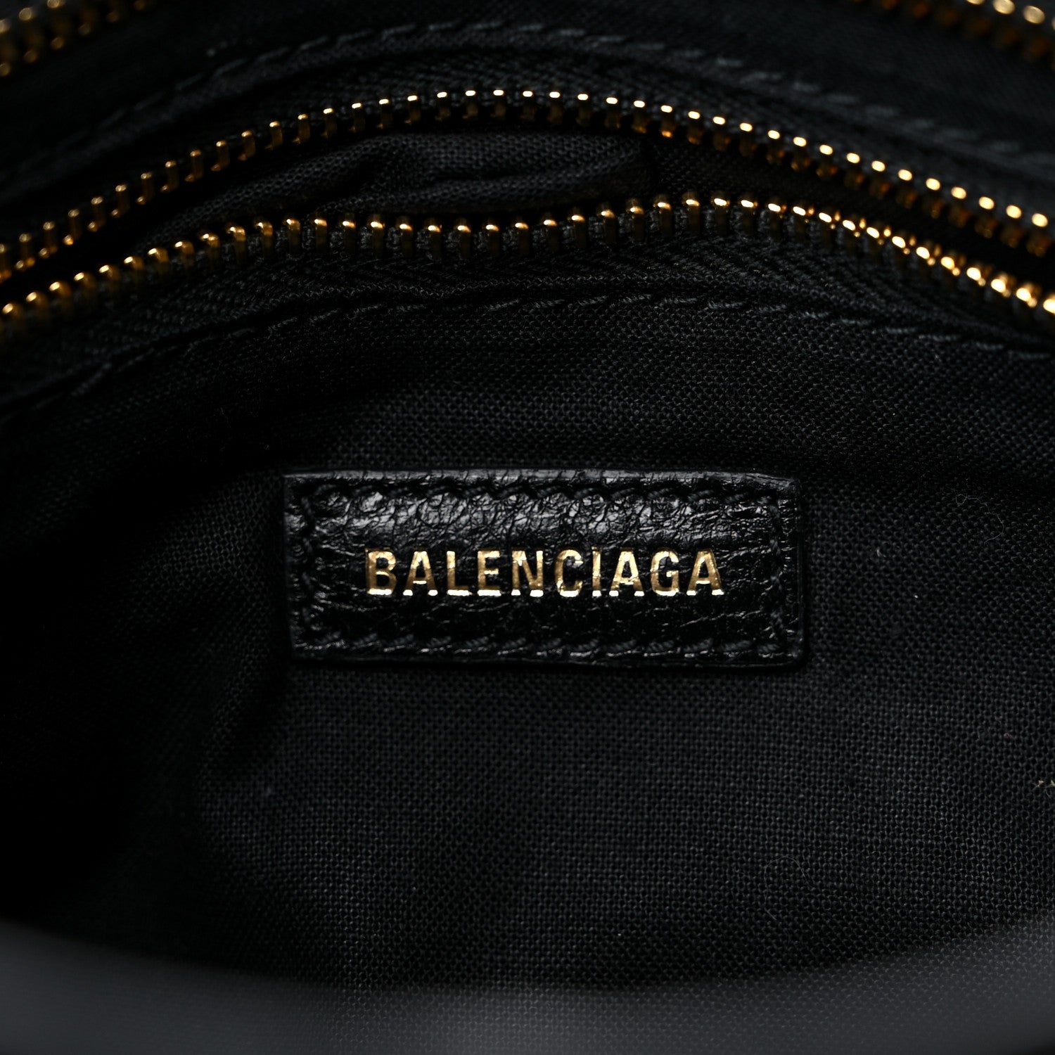 Balenciaga Agneau Classic Gold Hardware Mini City Black 6 of 12
