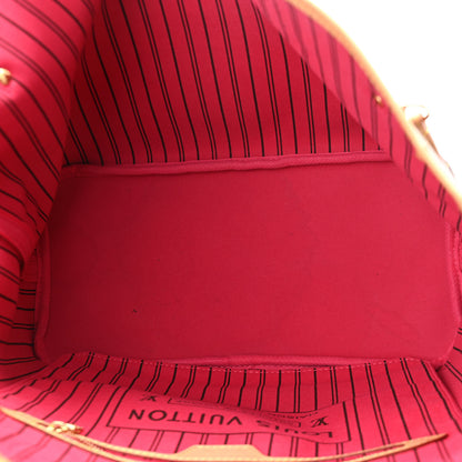Louis Vuitton Monogram Bay Neverfull MM Rose Ballerine Poppy 7 of 11