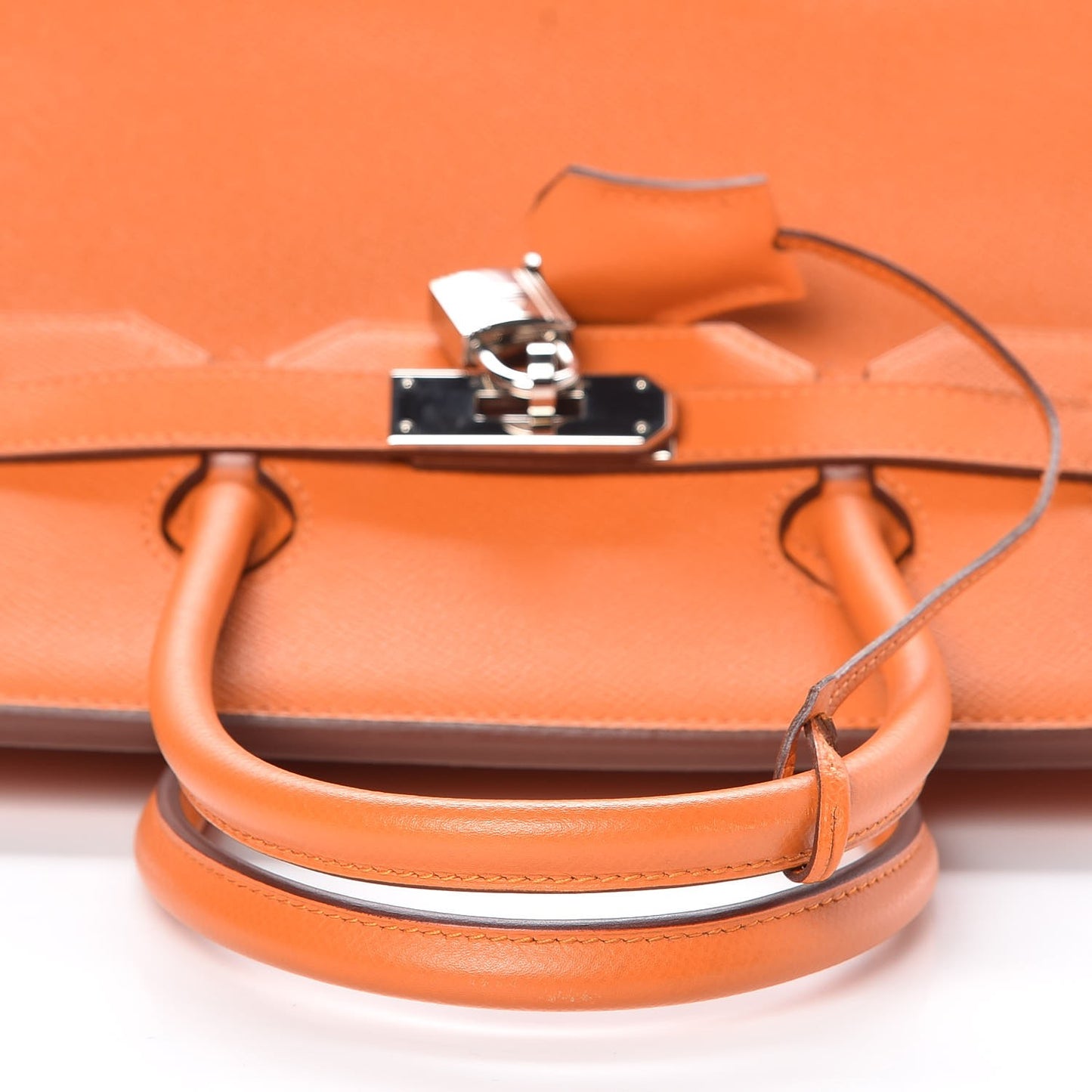 Epsom Birkin 35 Orange