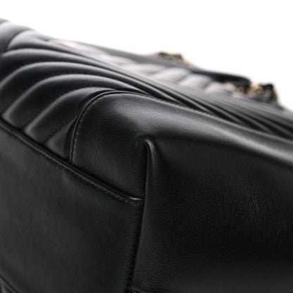 Chanel Calfskin Quilted Large Daily Shopping Bag Black 15 of 17