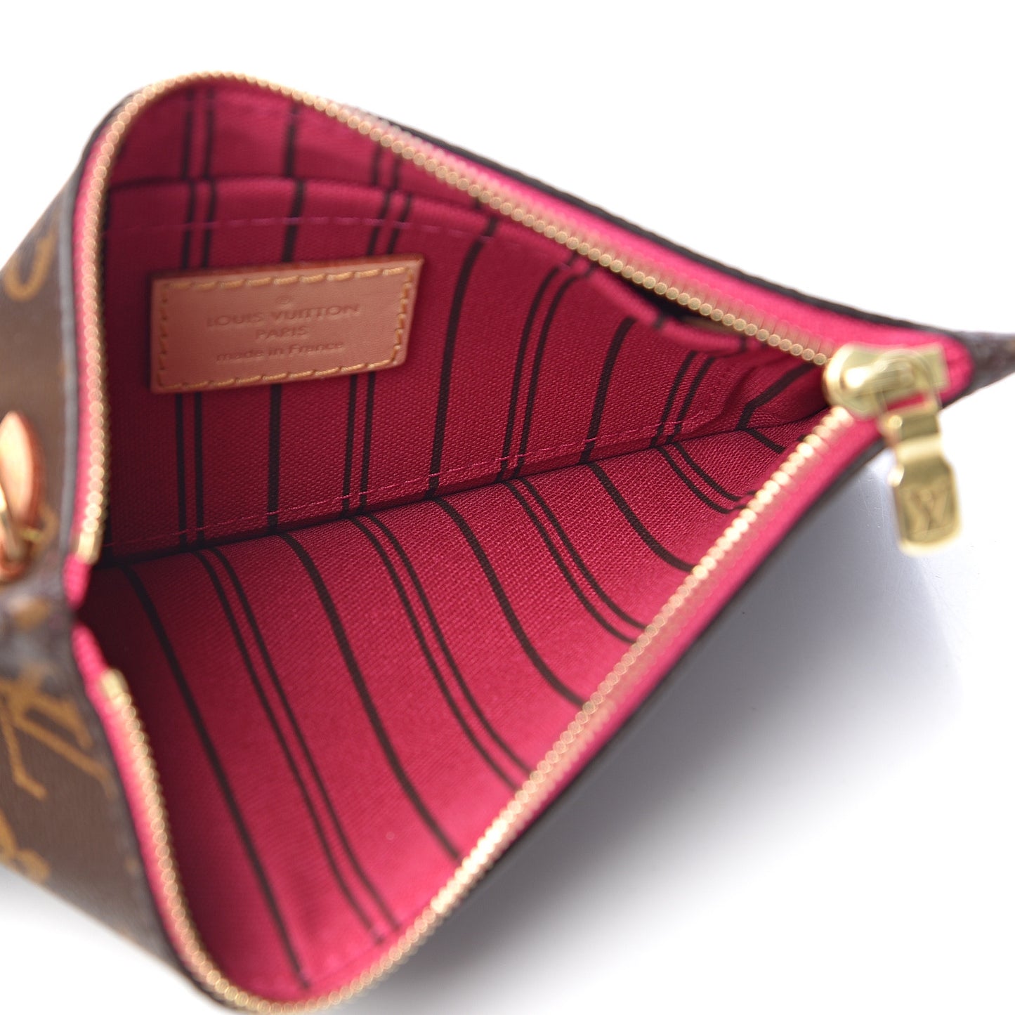 Monogram Neverfull PM Pochette Pivoine