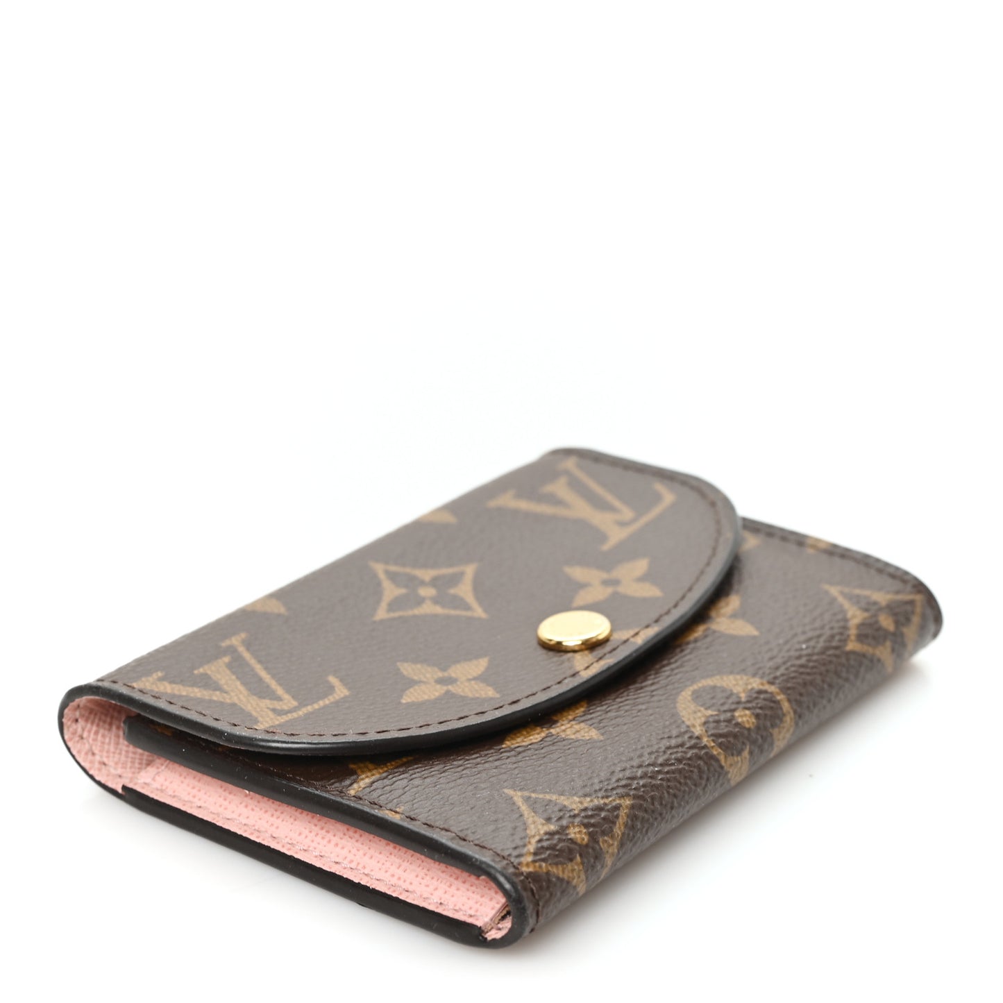 Monogram Rosalie Coin Purse Rose Ballerine