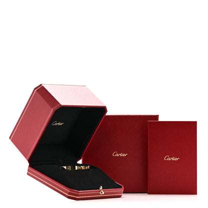 Cartier 18K Yellow Gold LOVE Cuff Bracelet 17 4 of 4