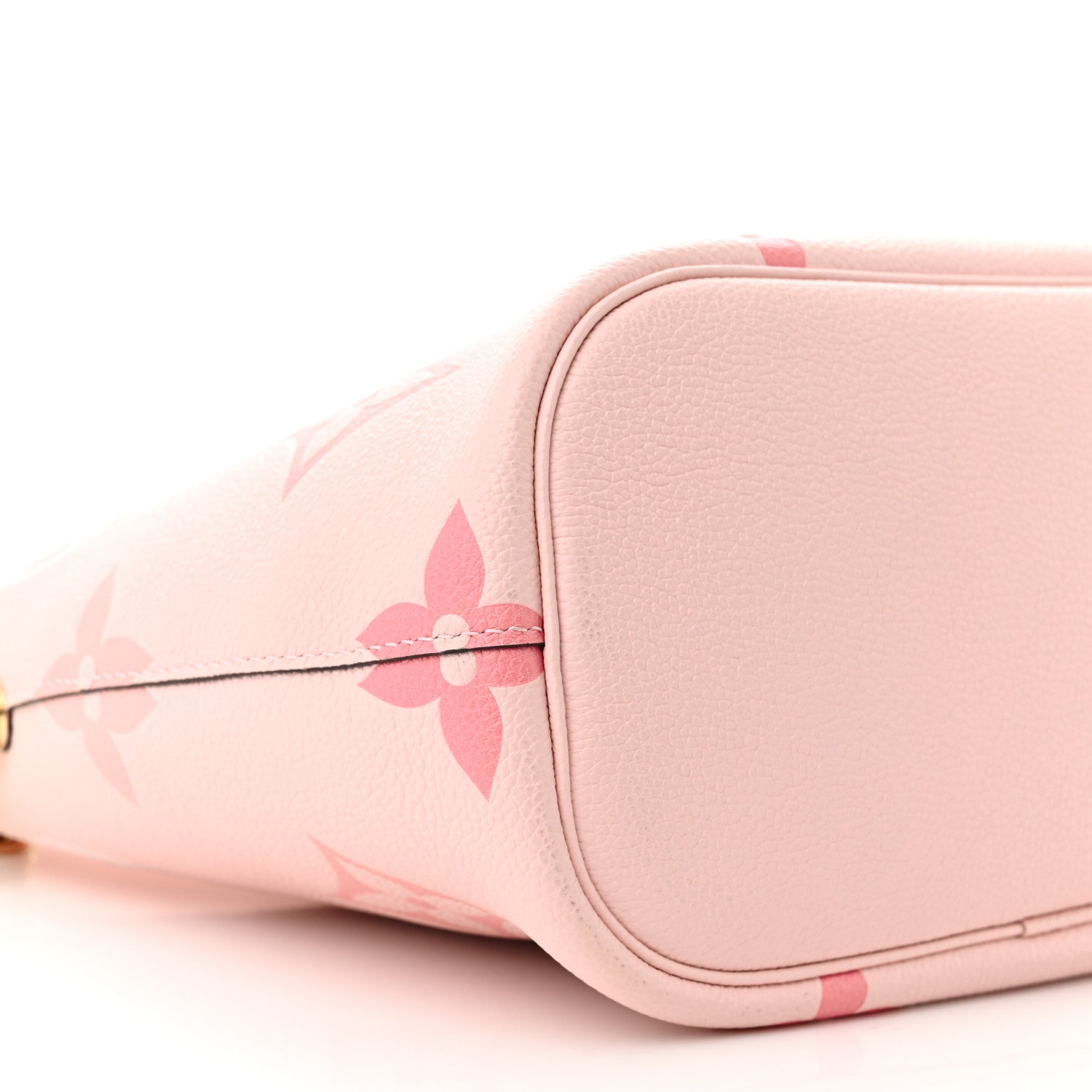 Louis Vuitton Empreinte Monogram Giant By The Pool Marshmallow Hobo PM Bouton De Rose 9 of 10