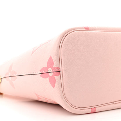 Louis Vuitton Empreinte Monogram Giant By The Pool Marshmallow Hobo PM Bouton De Rose 9 of 10