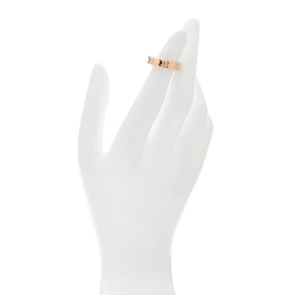 Bulgari 18K Rose Gold B.Zero1 One-Band Ring 57 8 2 of 6