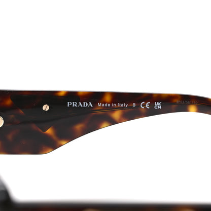 Prada Acetate Symbole Sunglasses SPR 14Z Tortoise 5 of 8