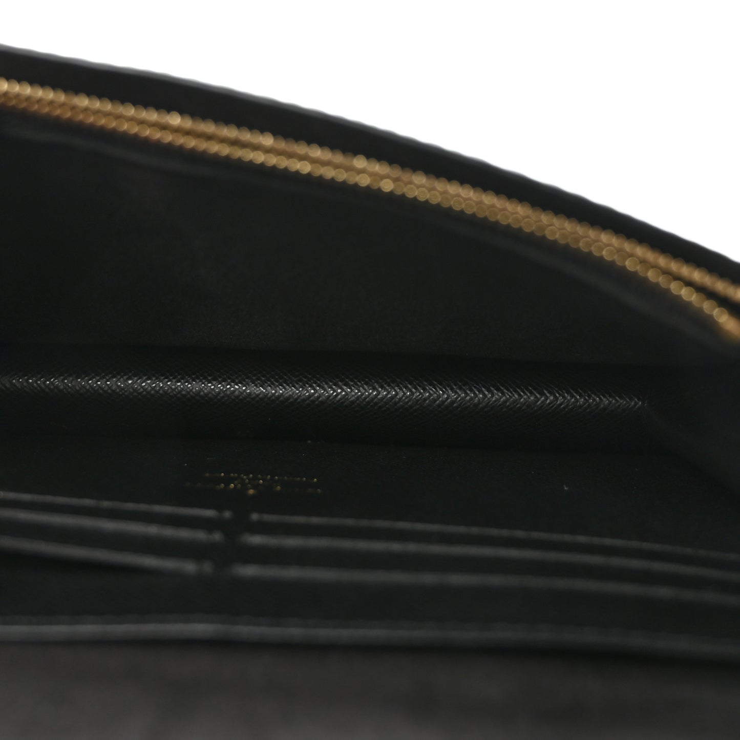 Epi Twist Belt Chain Wallet Black