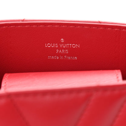 Louis Vuitton Calfskin New Wave Chain Tote Ecarlate 6 of 14