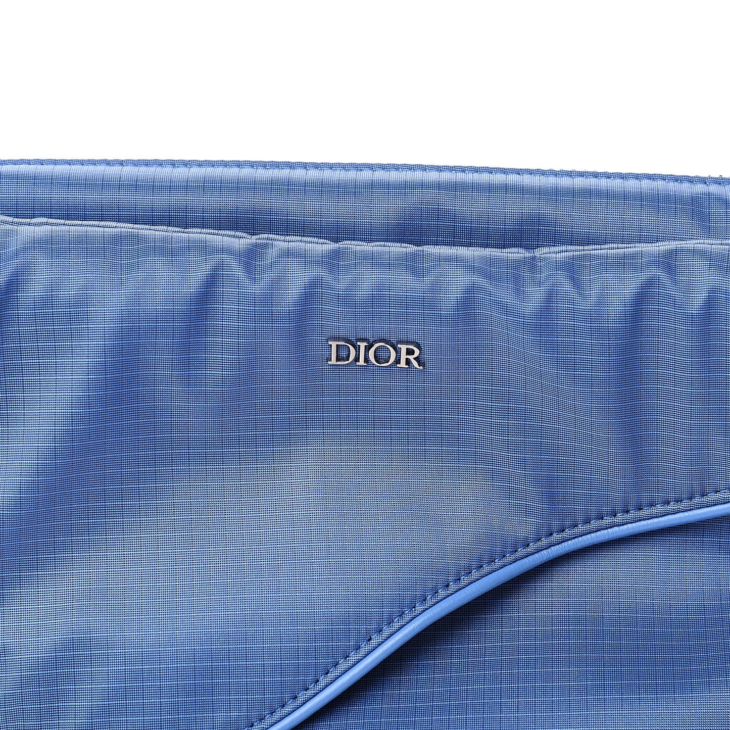 Nylon Saddle Belt Bag Blue