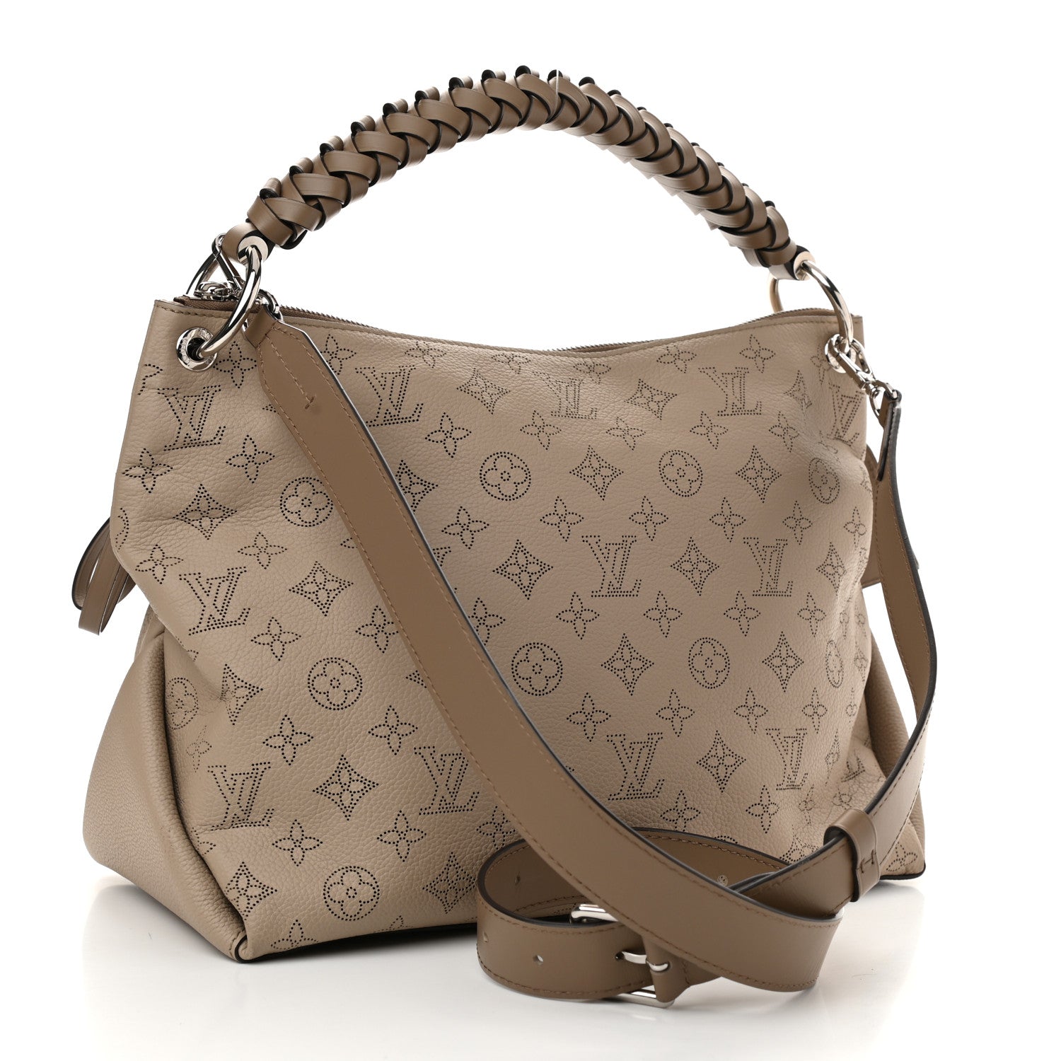 Louis Vuitton Mahina Beaubourg Hobo MM Galet 2 of 9