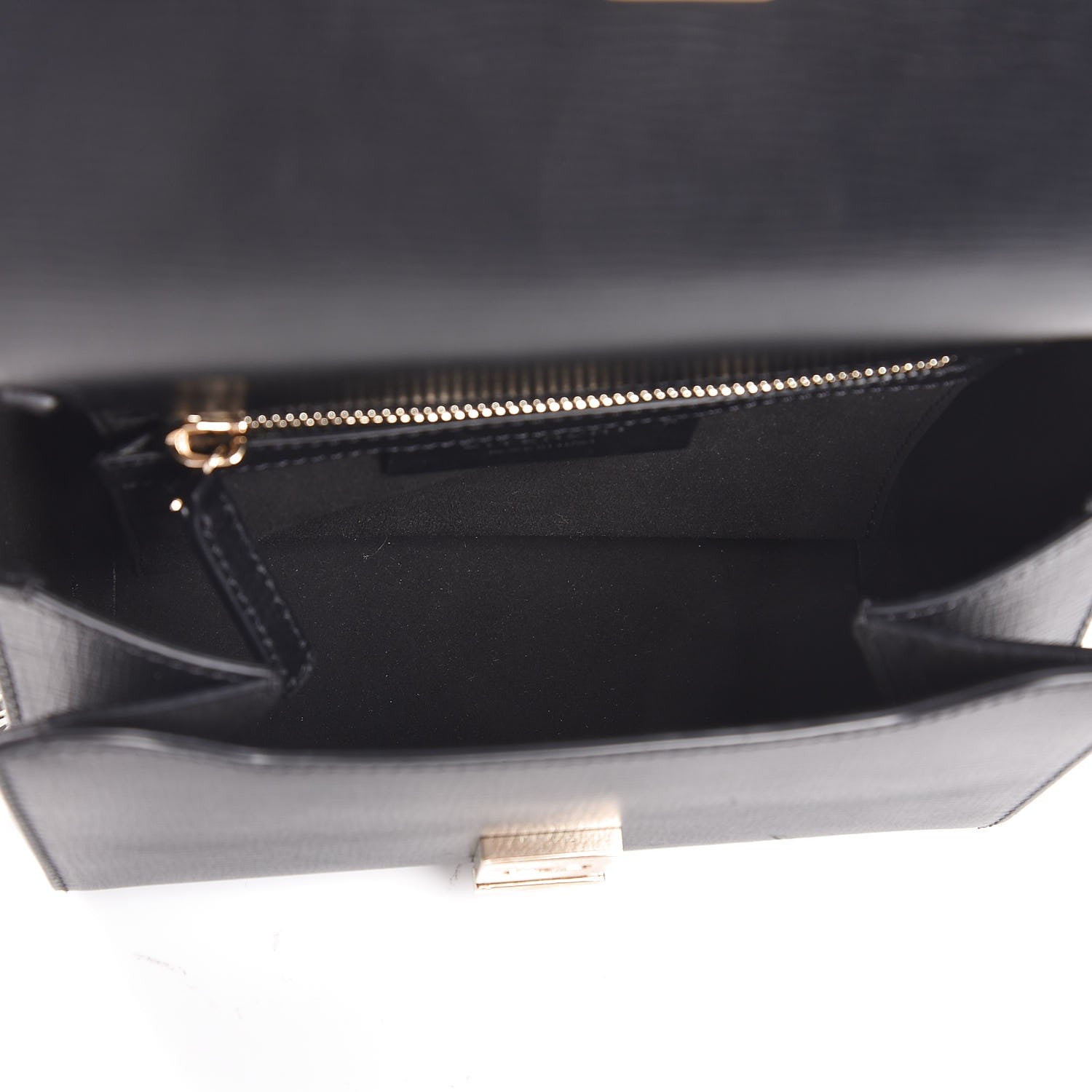Givenchy Textured Calfskin Mini Pandora Box Chain Crossbody Bag Black 5 of 7