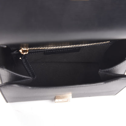 Givenchy Textured Calfskin Mini Pandora Box Chain Crossbody Bag Black 5 of 7