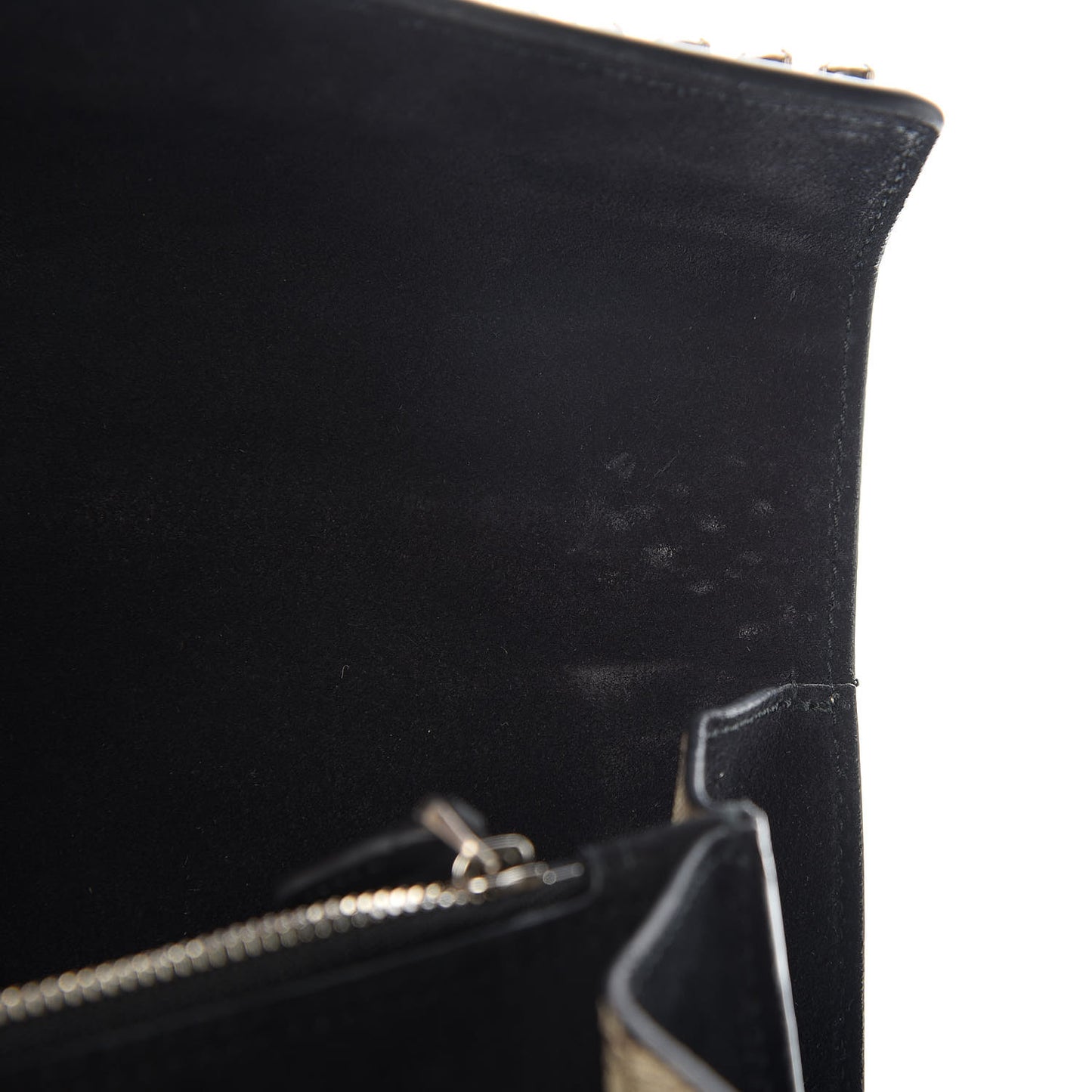 GG Supreme Monogram Crystal Small Dionysus Shoulder Bag Black