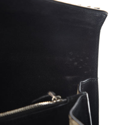 Gucci GG Supreme Monogram Crystal Small Dionysus Shoulder Bag Black 9 of 13