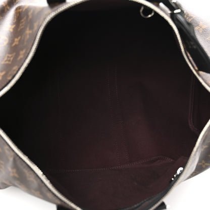 Louis Vuitton Monogram Macassar Keepall Bandouliere 45 4 of 14