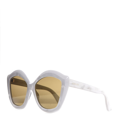 Gucci Cat Eye GG0117S Sunglasses White 1 of 9