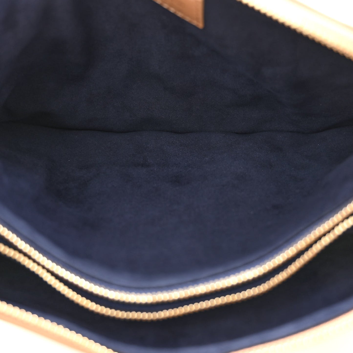 Lambskin Embossed Monogram Coussin PM Camel
