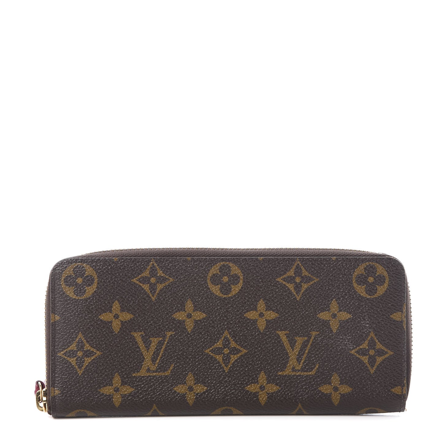 Monogram Clemence Wallet Fuchsia