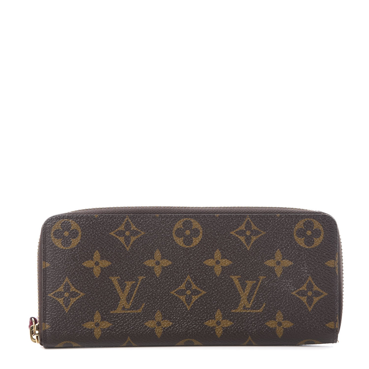 Louis Vuitton Monogram Clemence Wallet Fuchsia 1 of 10