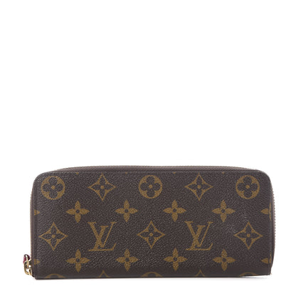 Louis Vuitton Monogram Clemence Wallet Fuchsia 1 of 10