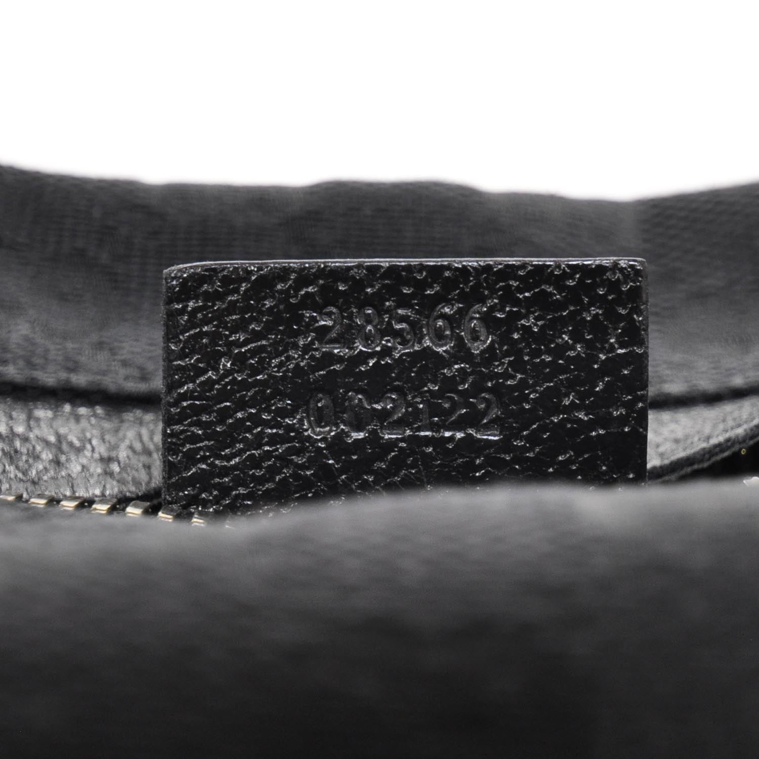 Gucci Monogram Belt Bag Black 6 of 6