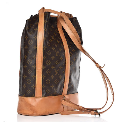 Louis Vuitton Monogram Randonnee GM Backpack 3 of 32