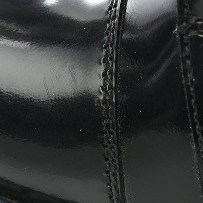 Louis Vuitton Patent Calfskin Monogram LV Black Heart Star Trail Ankle Boots 37.5 Black 9 of 9