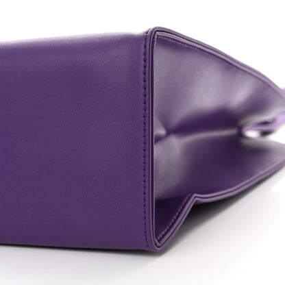 Telfar Vegan Leather Medium Shopping Bag Grape 10 of 10