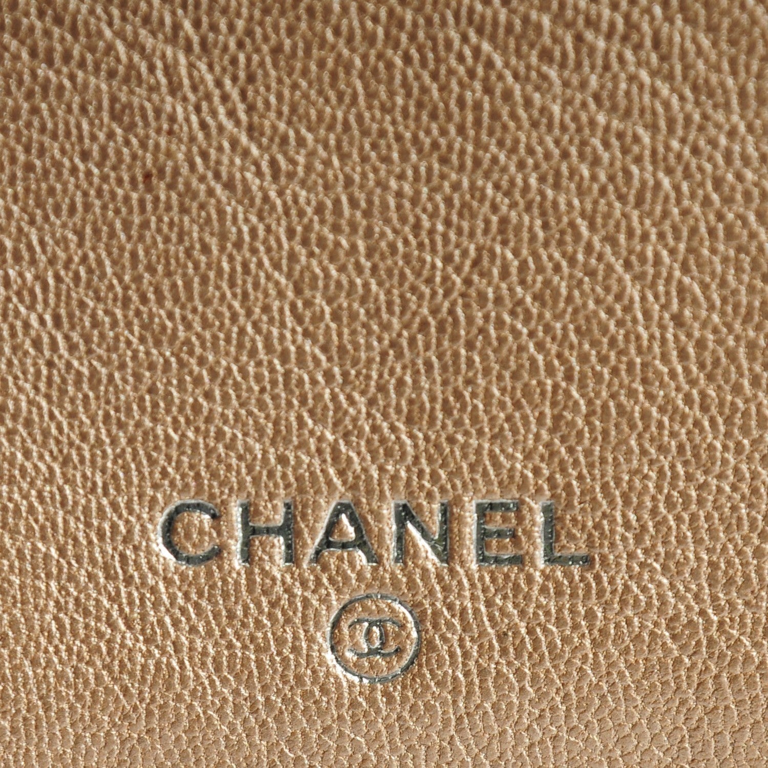 Chanel Metallic Goatskin Large Flap Wallet Gold 5 of 8