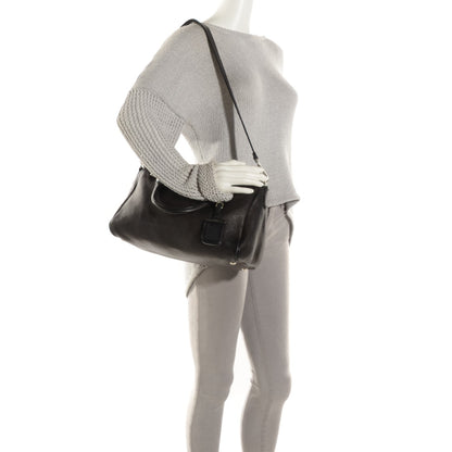 Prada Vitello Daino Satchel Nero Black 2 of 8