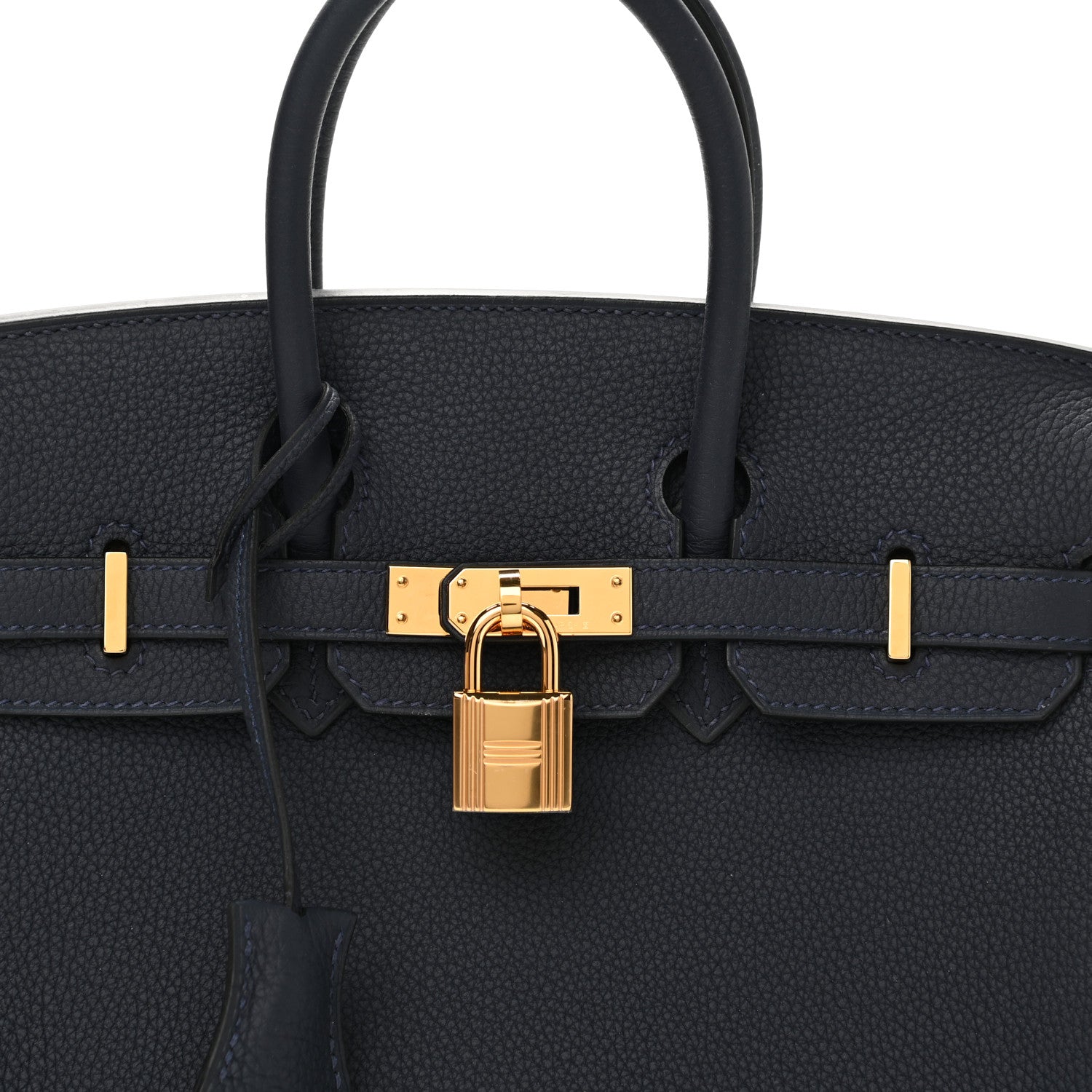Hermes Togo Birkin 25 Bleu Nuit 8 of 11