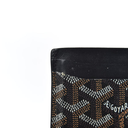 Goyard Goyardine Saint Sulpice Card Holder Black 8 of 9