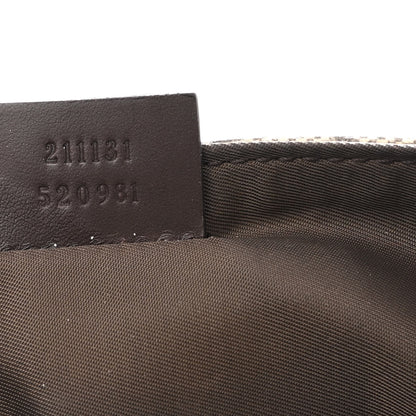 Gucci GG Plus Monogram Messenger Diaper Bag Dark Brown 8 of 13