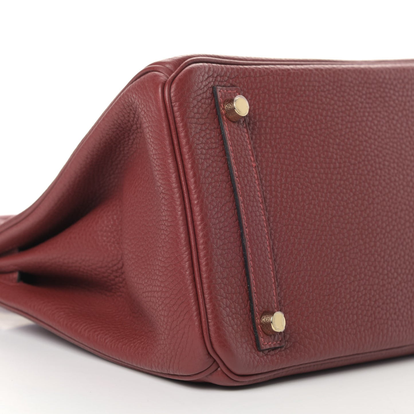 Taurillon Clemence Birkin 30 Rouge H