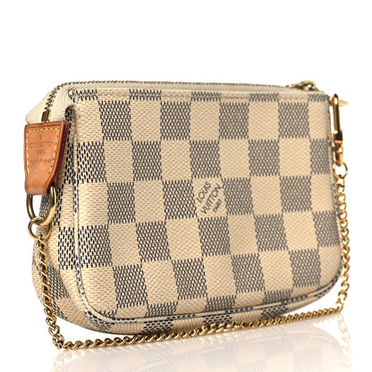Louis Vuitton Damier Azur Mini Pochette Accessories 3 of 10