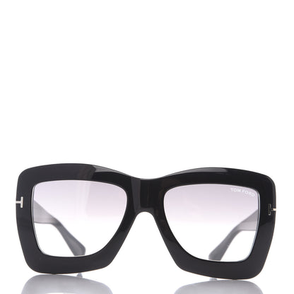 Tom Ford Hutton-02 TF664 Square Sunglasses Black 3 of 8