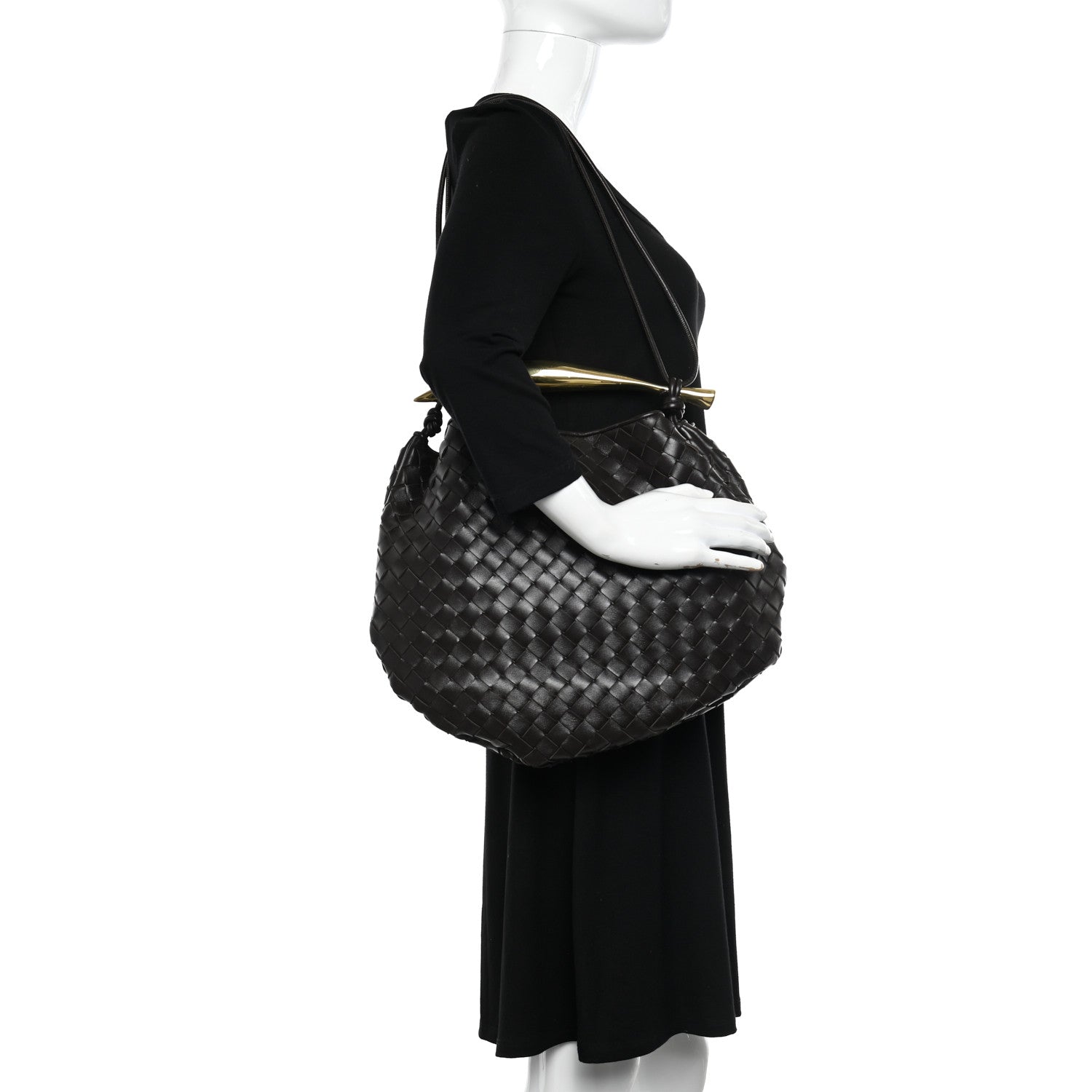 Bottega Veneta Nappa Intrecciato Medium Sardine Bag Fondant 2 of 11