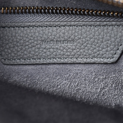 Celine Baby Drummed Calfskin Micro Luggage Kohl 7 of 13