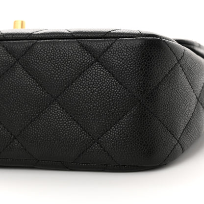 Chanel Caviar Quilted Sweetheart Flap Black 10 of 10