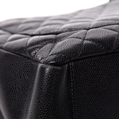 Chanel Caviar Quilted Grand Shopping Tote GST Black 13 of 14
