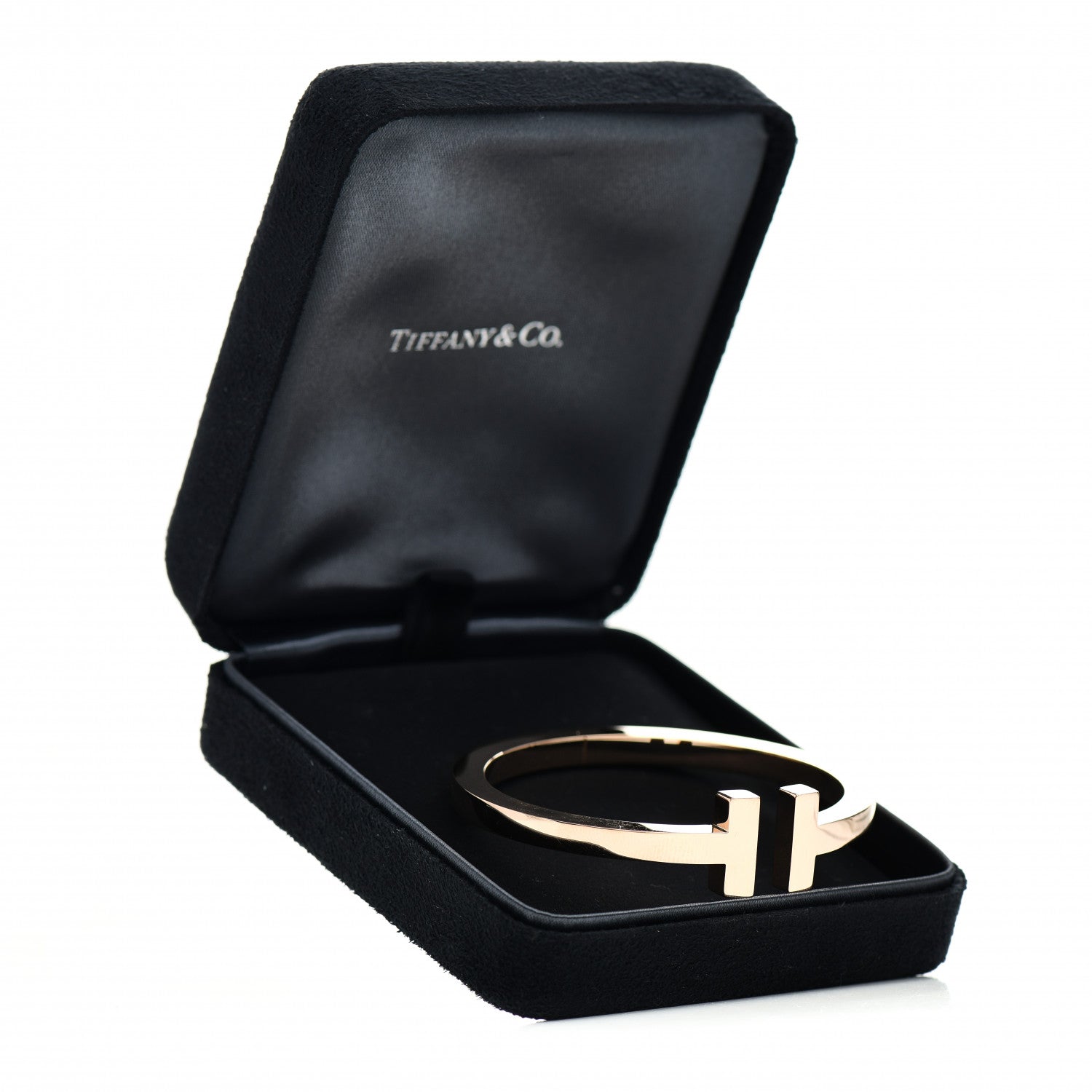 Tiffany 18K Rose Gold T Square Bracelet 4 of 4
