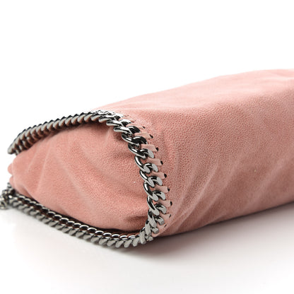 Stella McCartney Shaggy Deer Mini Falabella Fold Over Tote Pink 6 of 10