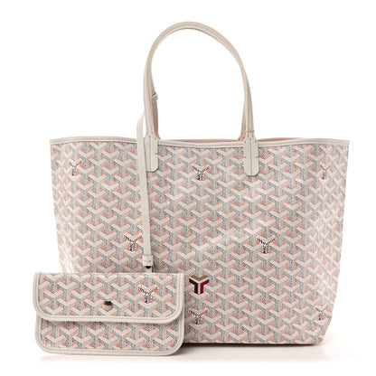 Goyard Goyardine Saint Louis Claire Voie PM White Pink 3 of 11