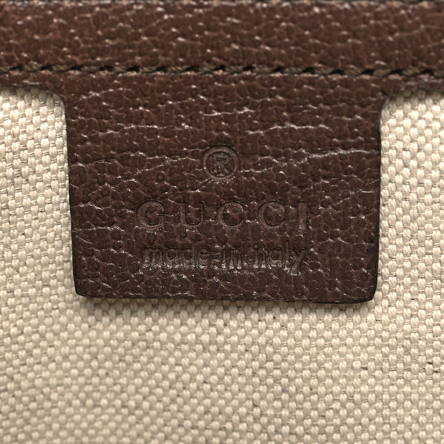GG Supreme Monogram Web Small Ophidia Half Moon Hobo Brown